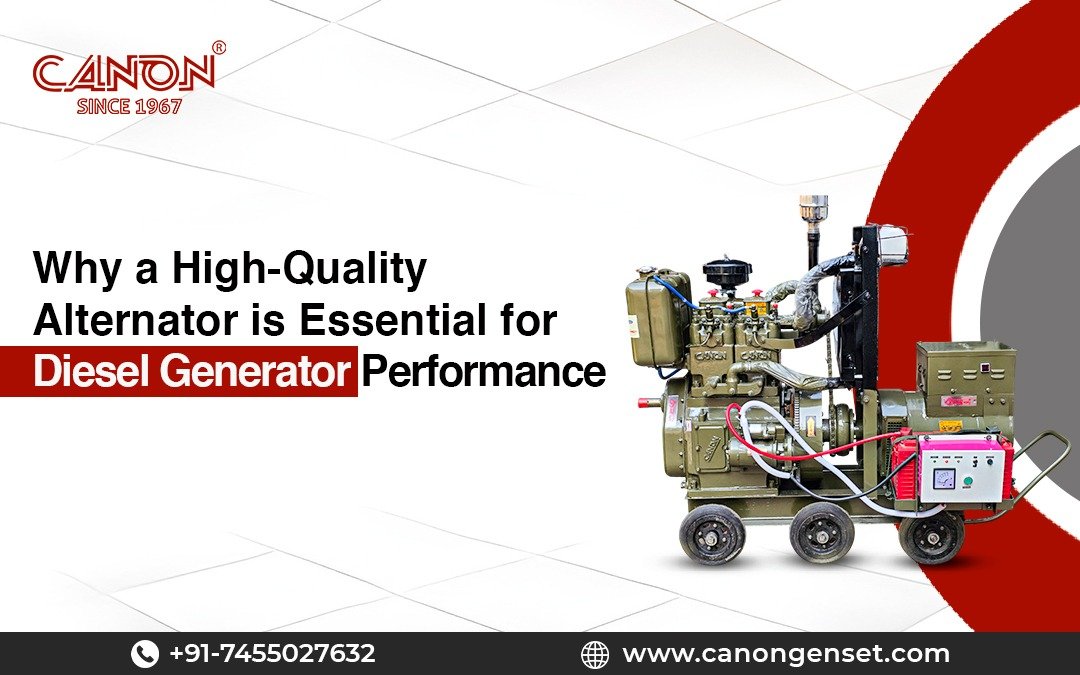 Why a High-Quality Alternator Is Essential for Diesel Generator Performance